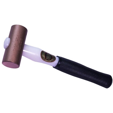 Thor THOR SOLID COPPER CYLINDICAL MALLET PLASTIC HANDLE TH245704